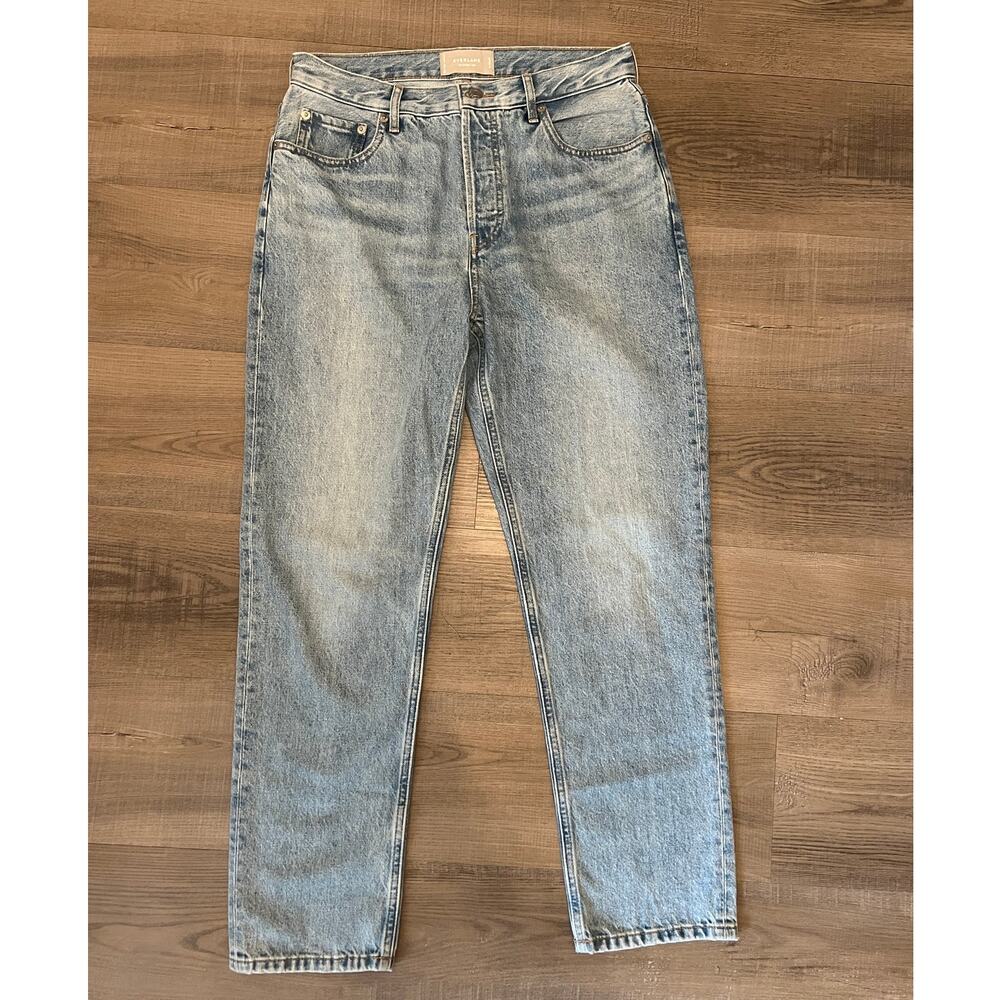 Everlane The Cheeky Jean Light Wash Denim